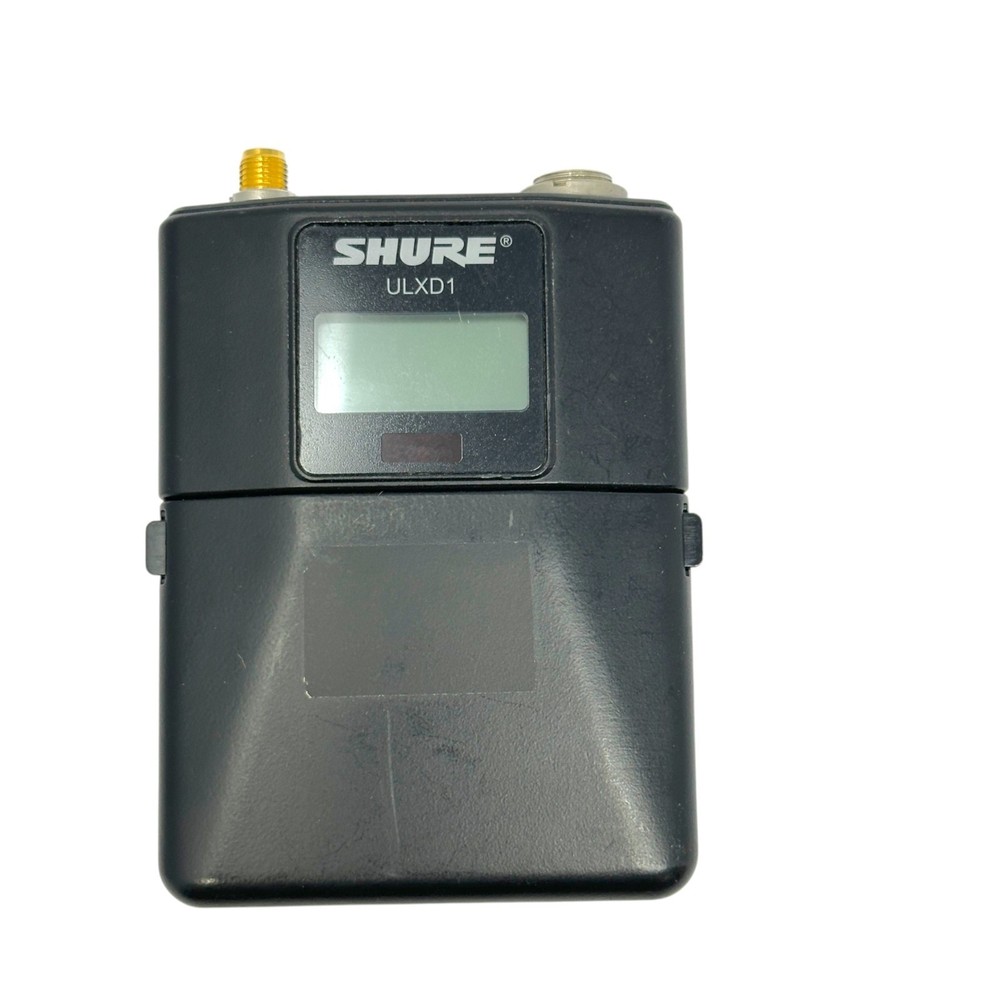 Shure ULXD1 Wireless Bodypack Transmitter G50 Band 470-534 MHz Digital Mic Pack