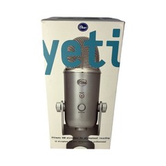 Blue Microphones Yeti USB Microphone Silver