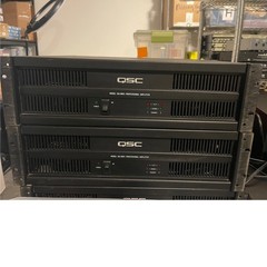 QSC ISA 300Ti Professional Amplifier 3U Black 300W 70V 100V Commercial Audio