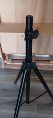 Amazon Basics Adjustable Speaker Stand 4.1 to 6.6-Foot Steel Tripod