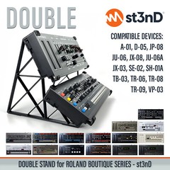 DOUBLE STAND for ROLAND BOUTIQUE SERIES – 3D printed – 100% Buyer Satisfaction
