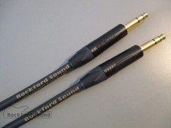 Canare L-4E6S Star Quad | 50 FT | Gold TRS to TRS Balanced Patch Cable