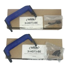 Lot Of (2)SKB Cases 3I-HD73-Be Iseries Case 5″ Replacement Blue Colored Handles