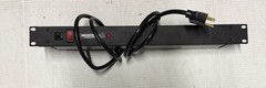 Perma Power Jt06b0b Temporary Power Tap 6 Outlet Rackmount Multiple Outlet Strip