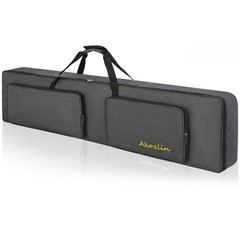 AKOZLIN 88-Key Padded Keyboard Gig Bag Portable For 88key-54.4”×13.2”×6.2”