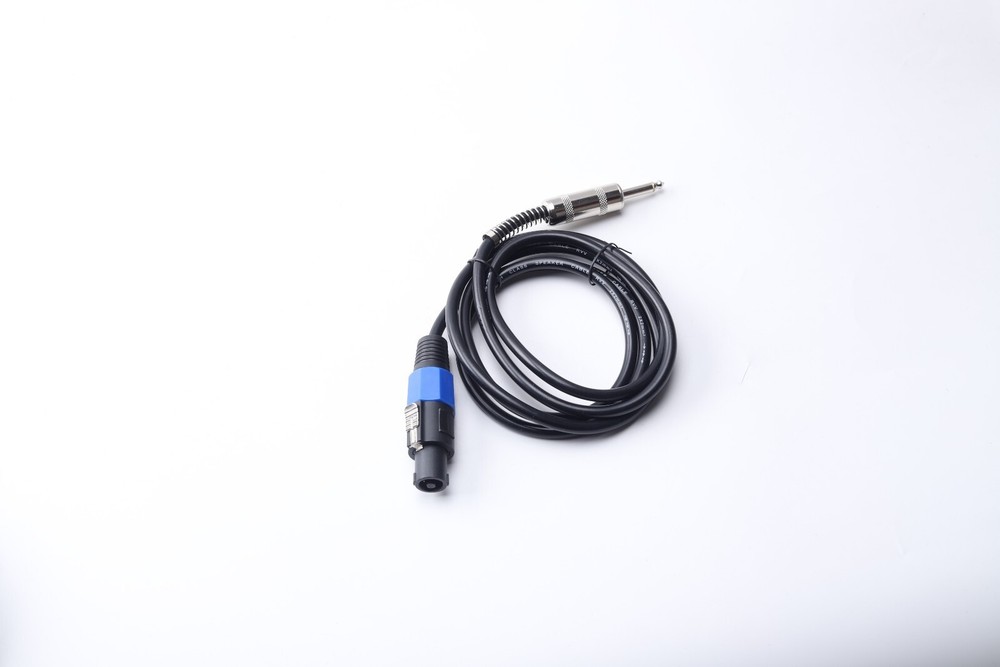 6 ft Speakon to 1/4-inch TS Speaker Cable for Professional Audio Systems