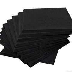 12 Pack Black Acoustic Panels Foam Sound Absorbing Wall Panels 1 x 12 x 12, NEW