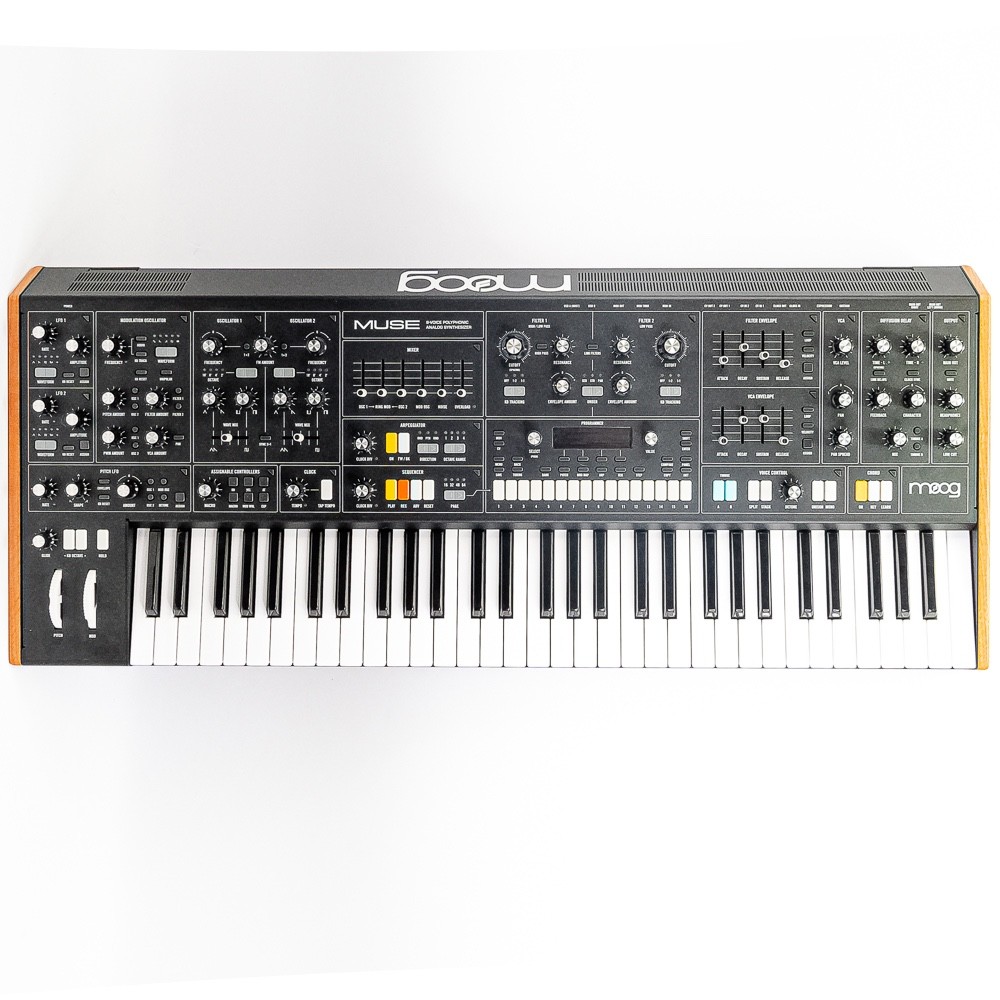 Moog Muse 8-Voice Analog Polyphonic Synthesizer 61-Key Bi-Timbral w/ Aftertouch