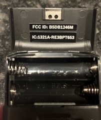 Electro-Voice RE3-BPT Bodypack Transmitter No Back Clip. PRE-OWNED FREE SHIPPING