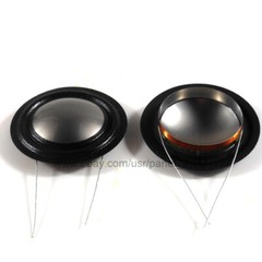 2PC 26mm Titanium Dome Tweeter Diaphragm For B&W HTM62 S1 & S2 CC6 S1 & S2 8ohms