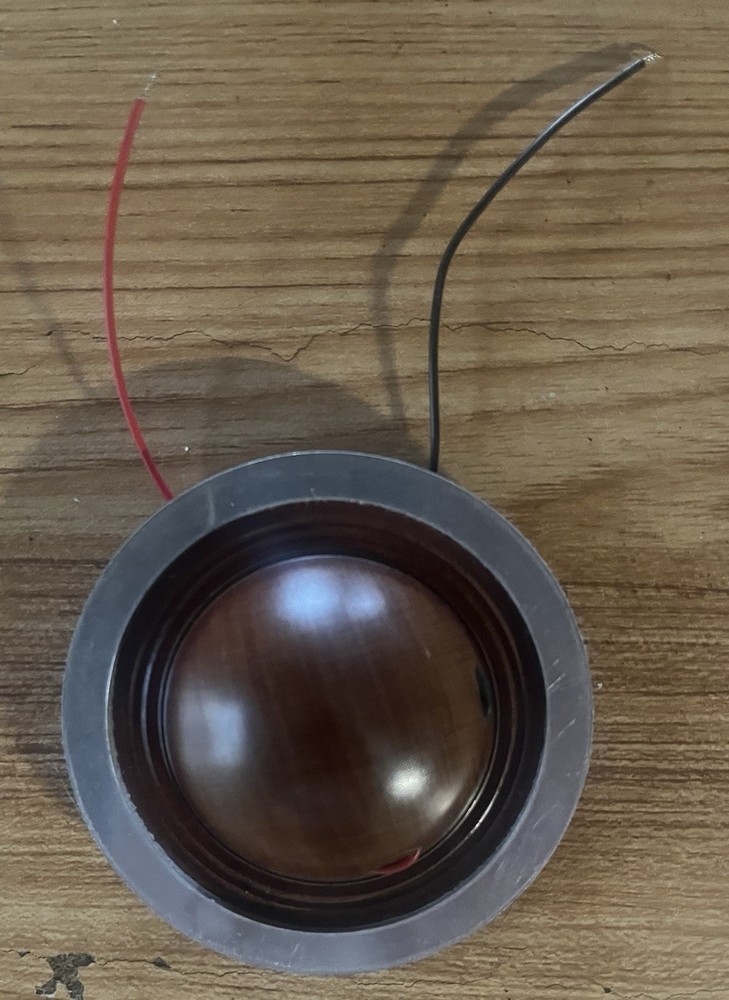 Unbranded 3” Speaker Diaphragm Brown w/ Metal Ring