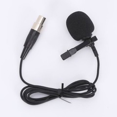Pro Lavalier Speech Microphone For Shure Wireless Body-Pack mini 4pin XLR TA4F