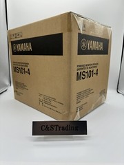 YAMAHA MS101-4 powered Monitor Speaker full-range bass-reflex 30W Black