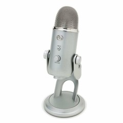 Blue Microphones Yeti USB Streaming & Recording Mac/PC Pro-Mic (Silver Edition)