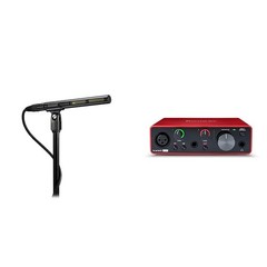 Audio-Technica AT875R Condenser Microphone, 9.5 x 5 x 2.75 inches