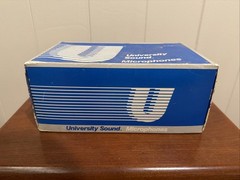 Vintage 1980s University Sound US658L / E.V 658L dynamic cardioid microphone