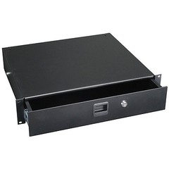 Penn-Elcom 3232LK Locking Rack Drawer 2U 2 Space