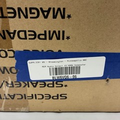 MCM Woofer Model 55-2953 15 inch 8Ohm 400 Watts