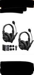 SYNCO XTALK XMAX2 Wireless Intercom Headset Dual Ear Communication System 2pcs
