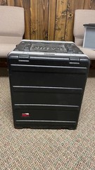Gator GR-12L Standard Locking Rack Case with 19″ Rackable Depth, Twist Latches