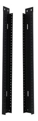 Rockville RAIL12U 12U Reversible Rack Rails With M5 Circle or Square Screw Holes