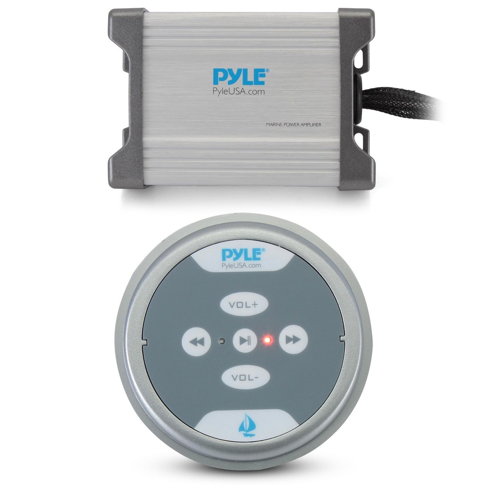 Pyle 600W Marine Grade Bluetooth 5.3’’ x 3.5’’ x 2.1’’ -inches, White