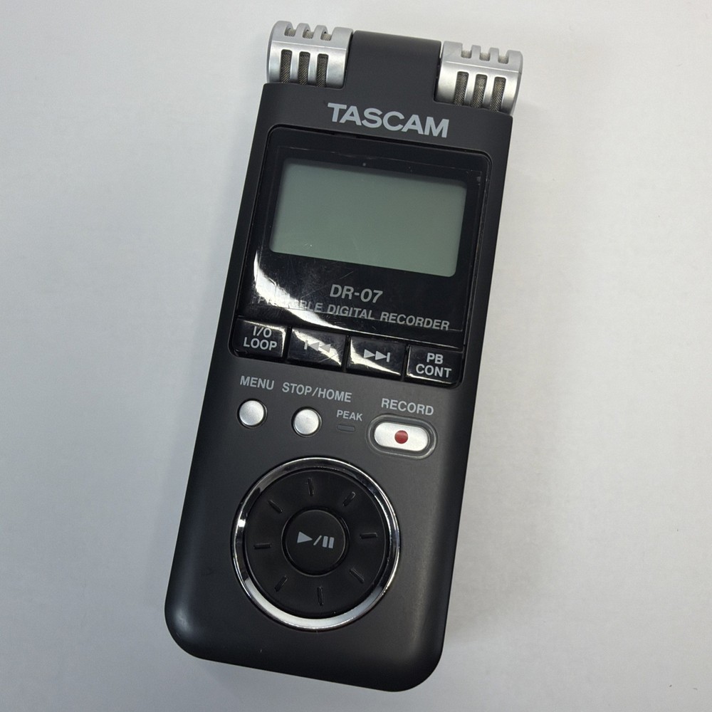 Tascam DR-07MKII Linear PCM Recorder – FOR PARTS ONLY!