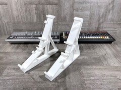 Dual Tier Stand for Roland Boutique Series Desktop Modules – WHITE – US Seller