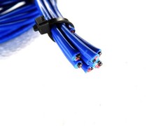 (8) Neutrik Female XLR Connectors + 7′ West Penn 22AWG Mini Audio Cables (022626