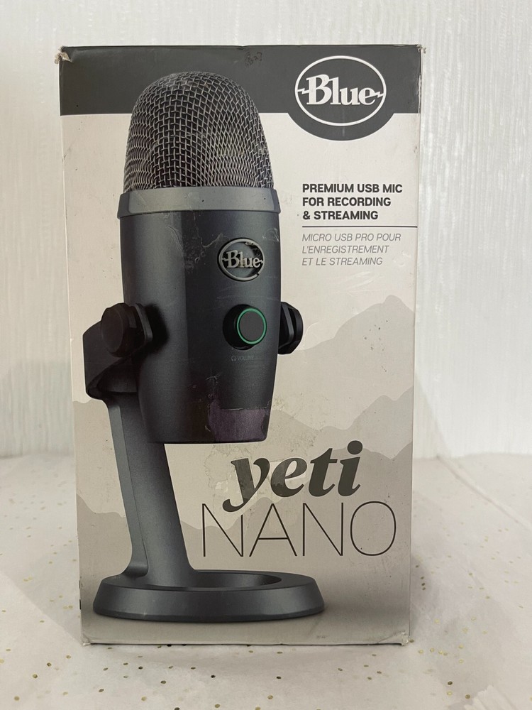 Blue Yeti Nano Premium USB Microphone for PC Mac Gaming Recording Streaming