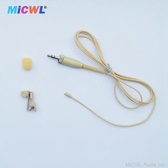 L322 Very Mini Lavalier Lapel Microphone For Sennheiser Wireless BodyPack 3.5mm