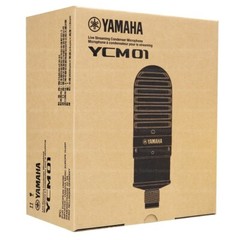 Yamaha YCM01 B Black Condenser Microphone Studio Recording Mic „Retro-look“
