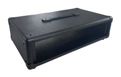 PROCRAFT 12″ Deep Rack Case in Black Tolex Wrap – Black Hardware Made in USA
