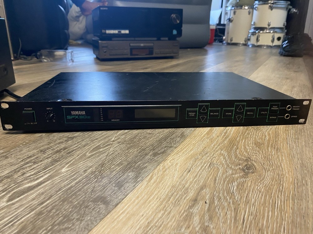 Yamaha SPX90III Digital Multi-Effects Processor 1U Rack 1/4″ 2ch Reverb