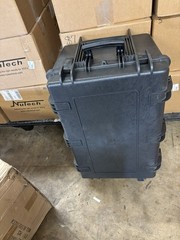 Black Hard Rolling Protective Case w/ Foam Insert Carry Handle Model 764840