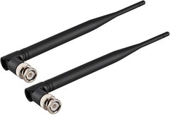 Compact UHF Antenna System 2-Pack, BNC Male 400-960MHz – Optimal Wireless Audio