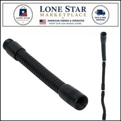 Flexible 6″ Black Gooseneck Microphone Mount for Precise Sound Positioning