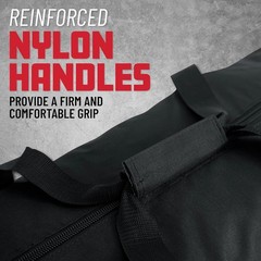 Versatile 50” Stand Carry Bag – Holds 2 Speakers or 6 Mics with Ease