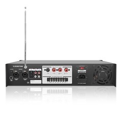 Sound Town 360 W 6-Zone 70V/100V Commercial Power Amp with Bluetooth STCA360-6Z