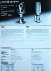 2000 era Shure 55SH Series 2 dynamic cardioid microphone w pouch NOT FAKE..REAL