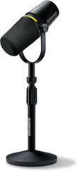 MV7+ Podcast Dynamic Microphone with Stand – OBS Certified, Enhanced Audio, LED