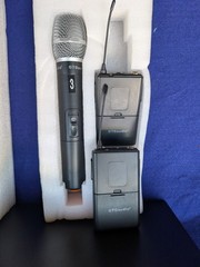 GTD- AudioG-380 4-Channel VHF Wireless Microphone System with 6 Microphones