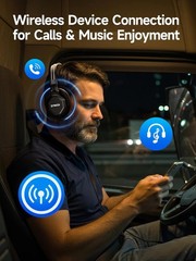 SYNCO XTALK XMAX Wireless Intercom Headset System 500m/1640ft Dual Ear 9Pcs/Set