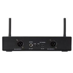 Church Wireless Handheld Microphone mic System UHF Band FCC with Carrying Case