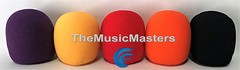 5 Pack Colored HQ Stage Microphone Windscreen Filters Covers Protectors VWLTW