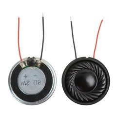 YXQ 2W 8 Ohm Micro Internal Speaker Magnet Loudspeaker 28mm Dia Round black