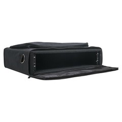 OPEN BOX:Sound Town Portable 2U Bag w/h 14″ Rackable , Plywood Rack STRB-216B-R