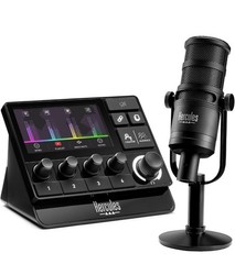 Hercules Stream Essentials Kit, Includes Stream 200 + Microphone HXD-700 XLR…