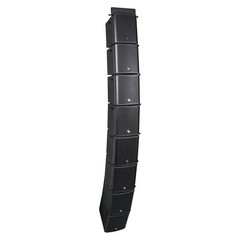 Sound Town Line Array Eight Compact 6 x 3″ PA Speakers, Flying Frame ZETHUS-M3X8