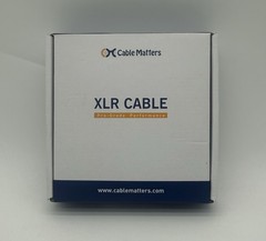 2x Count CableMatters Cables XLR To Microphone M-F Cable 10 Ft Each Brand New